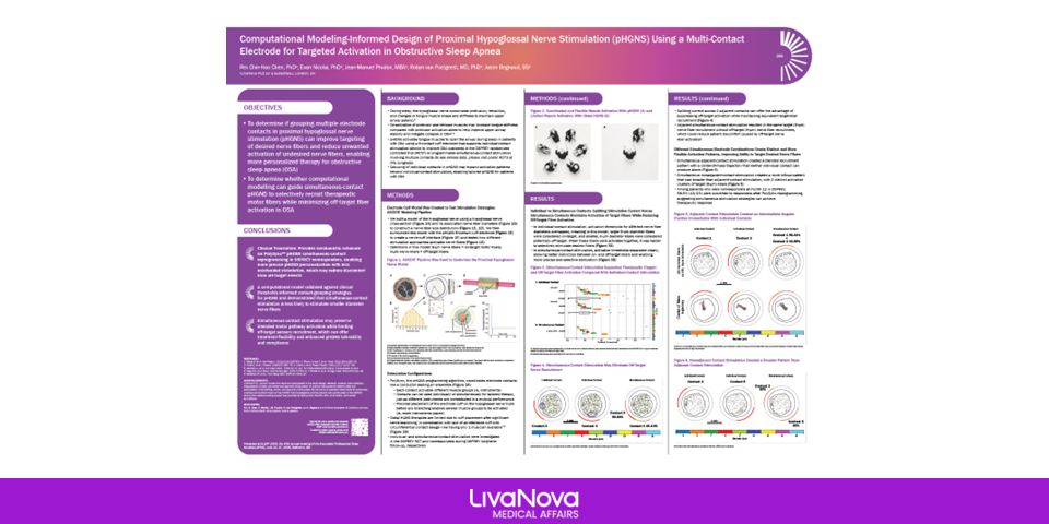 Chen RCH - Computational modeling informed design of proximal hypoglossal nerve stimulation using a multi-contact electrode for targeted activation in OSA.
