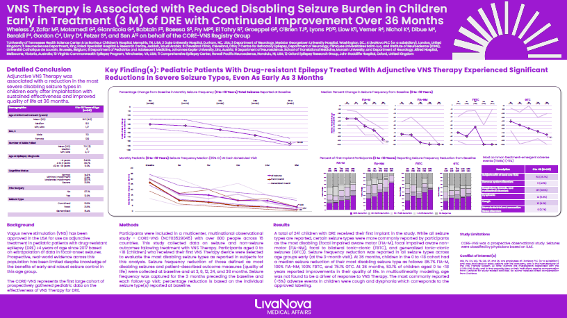 EAN 2026 VNS Therapy and Pediatrics